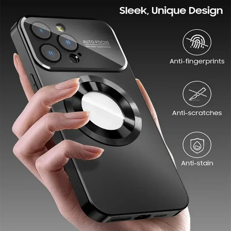 Titanium Metallic Matte Case For iPhone