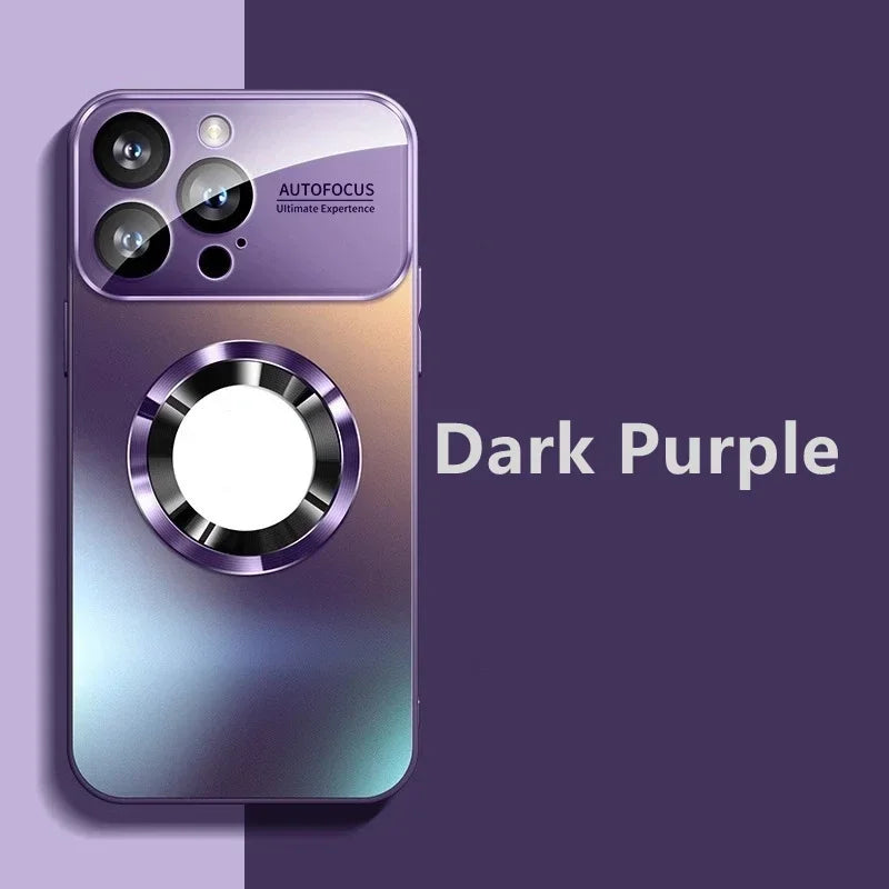 Titanium Metallic Matte Case For iPhone
