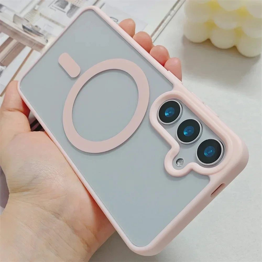 New Frosted Magnetic Samsung Galaxy Phone Case