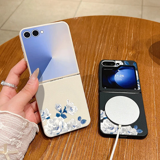 Flower Patterned Samsung Galaxy Phone Case