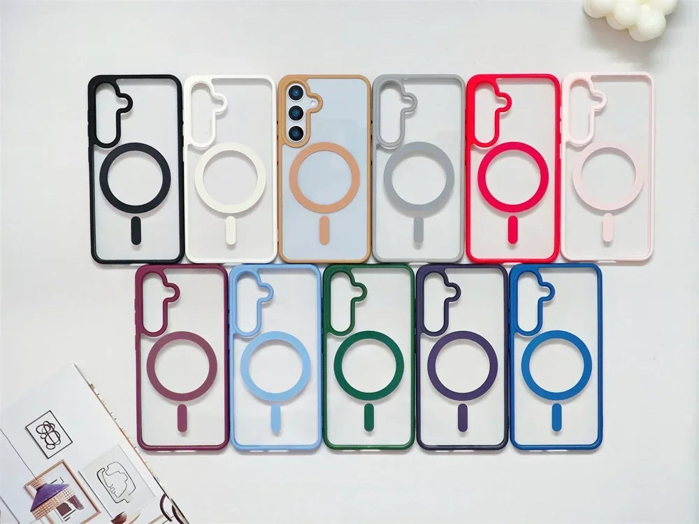 New Frosted Magnetic Samsung Galaxy Phone Case