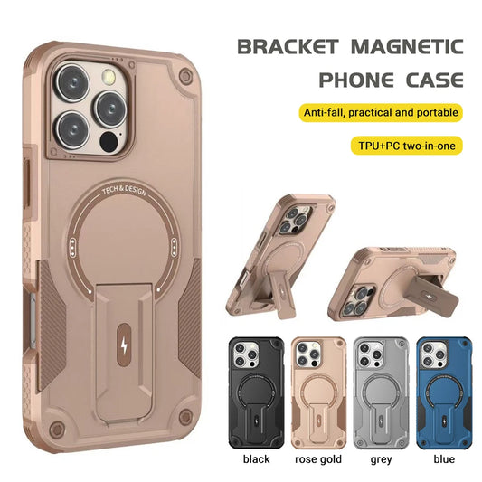 MagSafe Invisible Bracket Case For iPhone