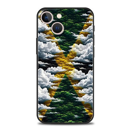 Jamaica National Flag iPhone Case
