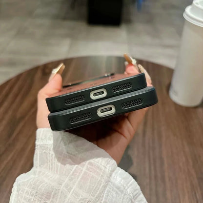 MagSafe Leather Shockproof Phone Cases For iPhone