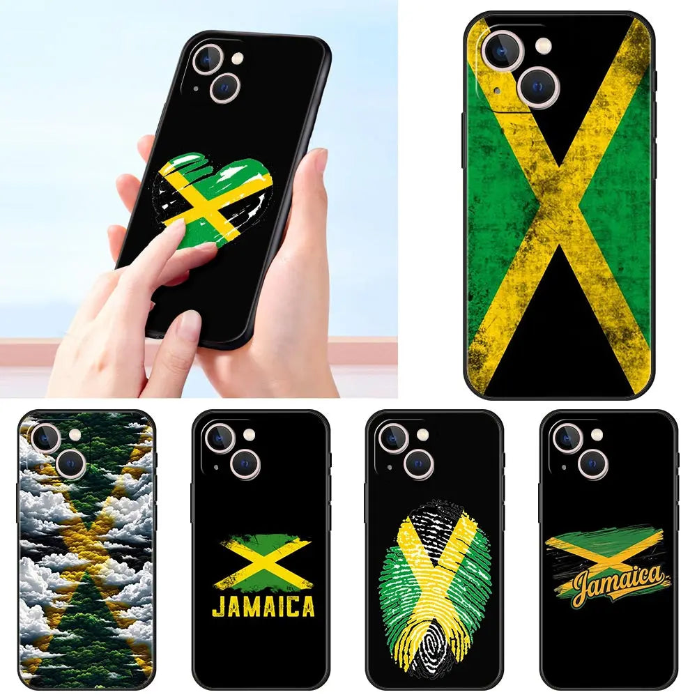 Jamaica National Flag iPhone Case