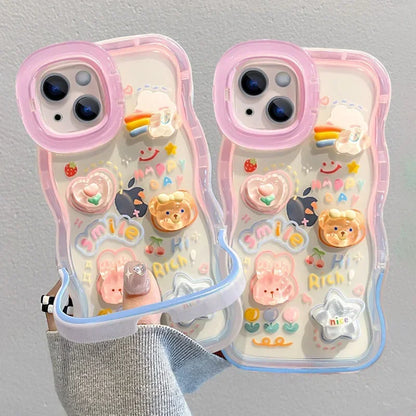 Bead Bracelet Chain Phone Holder Case For iPhone