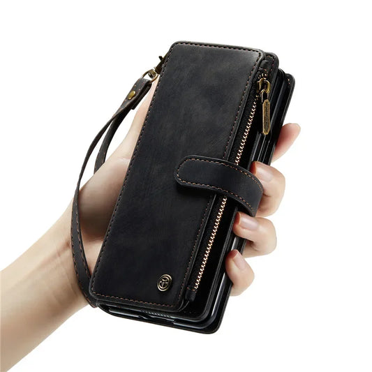 Flip Leather Samsung Galaxy Phone Case