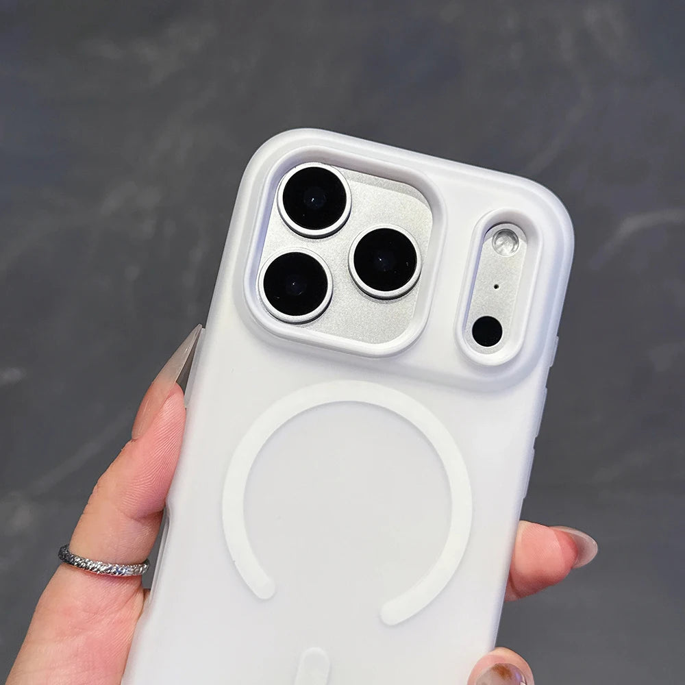 Original Candy Color 2IN1 For MagSafe Wireless Charging iPhone Case