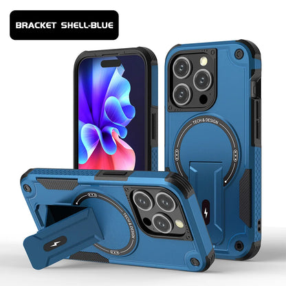 MagSafe Invisible Bracket Case For iPhone