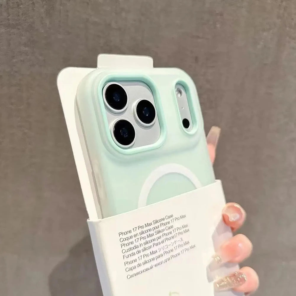 Original Candy Color 2IN1 For MagSafe Wireless Charging iPhone Case
