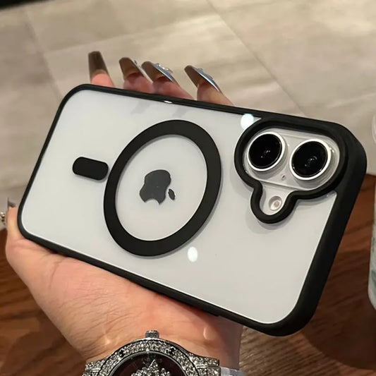 Luxury MagSafe Transparent iPhone Case