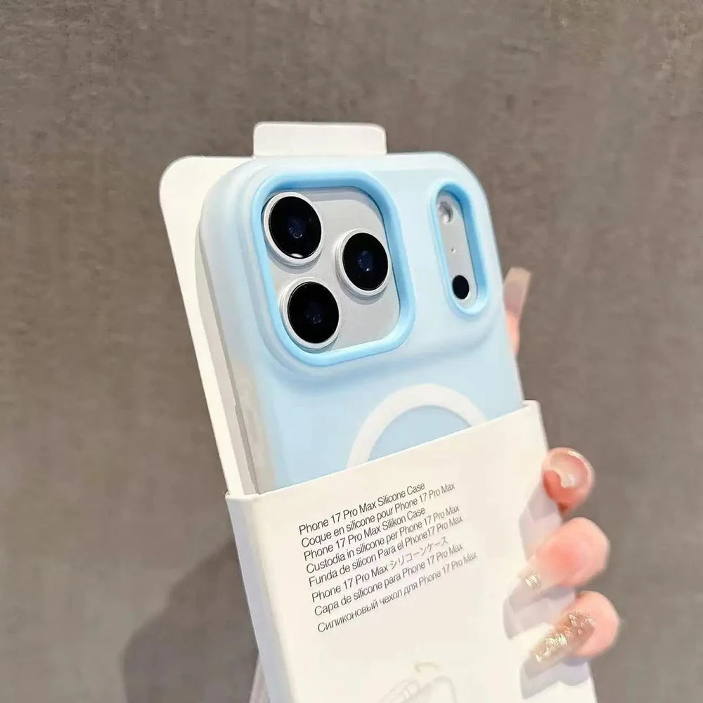 Original Candy Color 2IN1 For MagSafe Wireless Charging iPhone Case