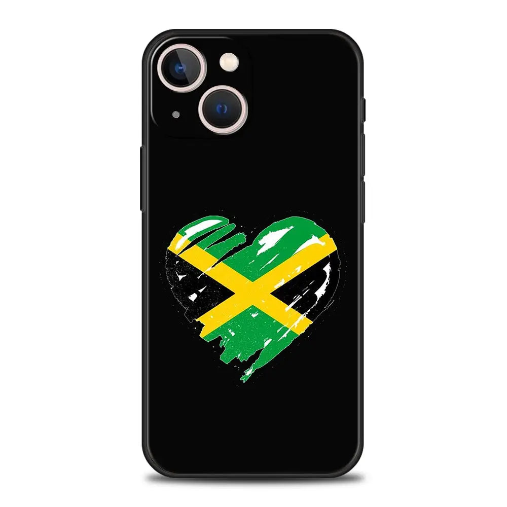 Jamaica National Flag iPhone Case