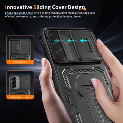 Folding Bracket Heavy Armor Case For Samsung Galaxy