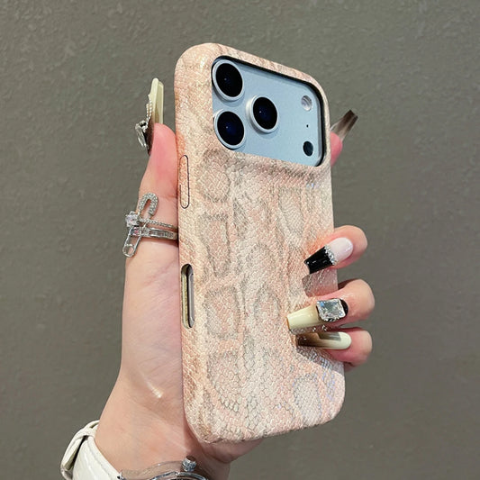 Luxury Classic Snake Leather iPhone Case