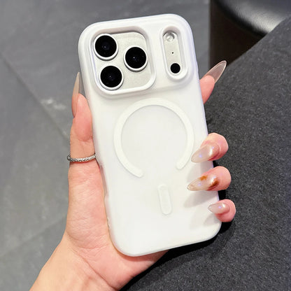 Original Candy Color 2IN1 For MagSafe Wireless Charging iPhone Case