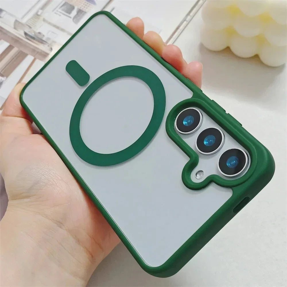 New Frosted Magnetic Samsung Galaxy Phone Case