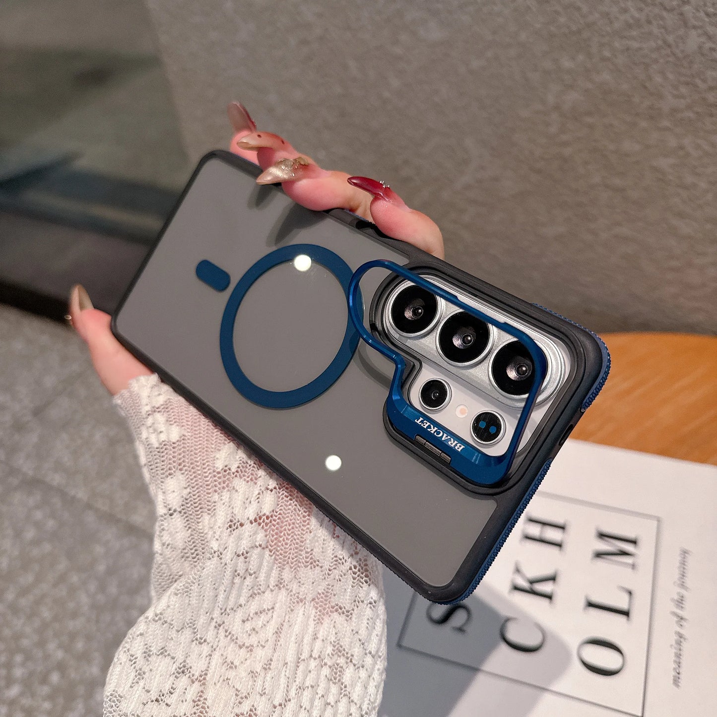 Camera Stand Samsung Galaxy Phone Case