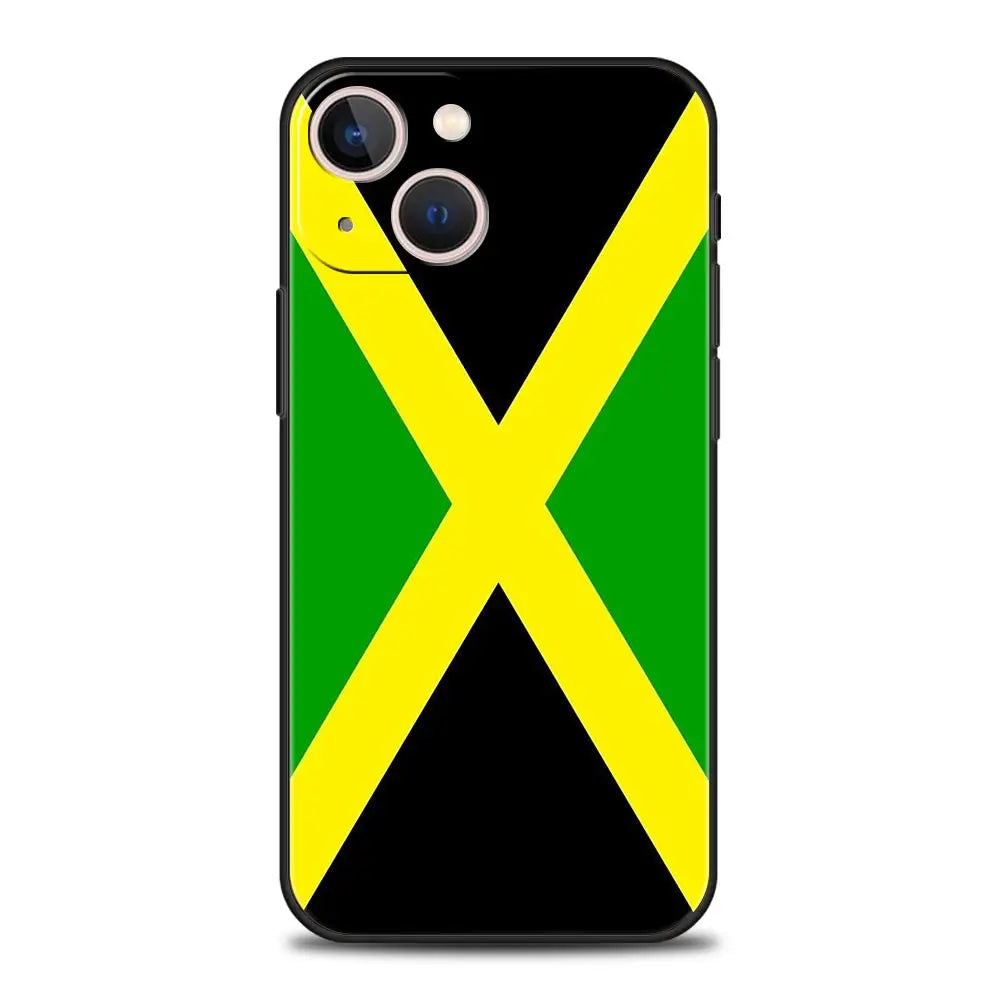 Jamaica National Flag iPhone Case