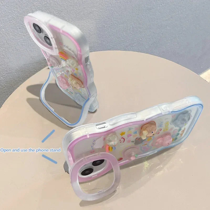 Bead Bracelet Chain Phone Holder Case For iPhone