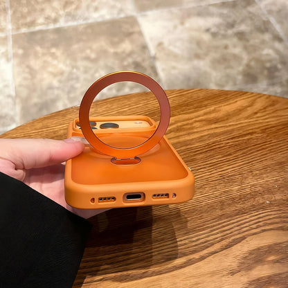Magsafe Metal Car Holder Ring iPhone Case