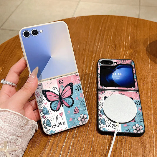 Butterfly Flower Samsung Galaxy Phone Case