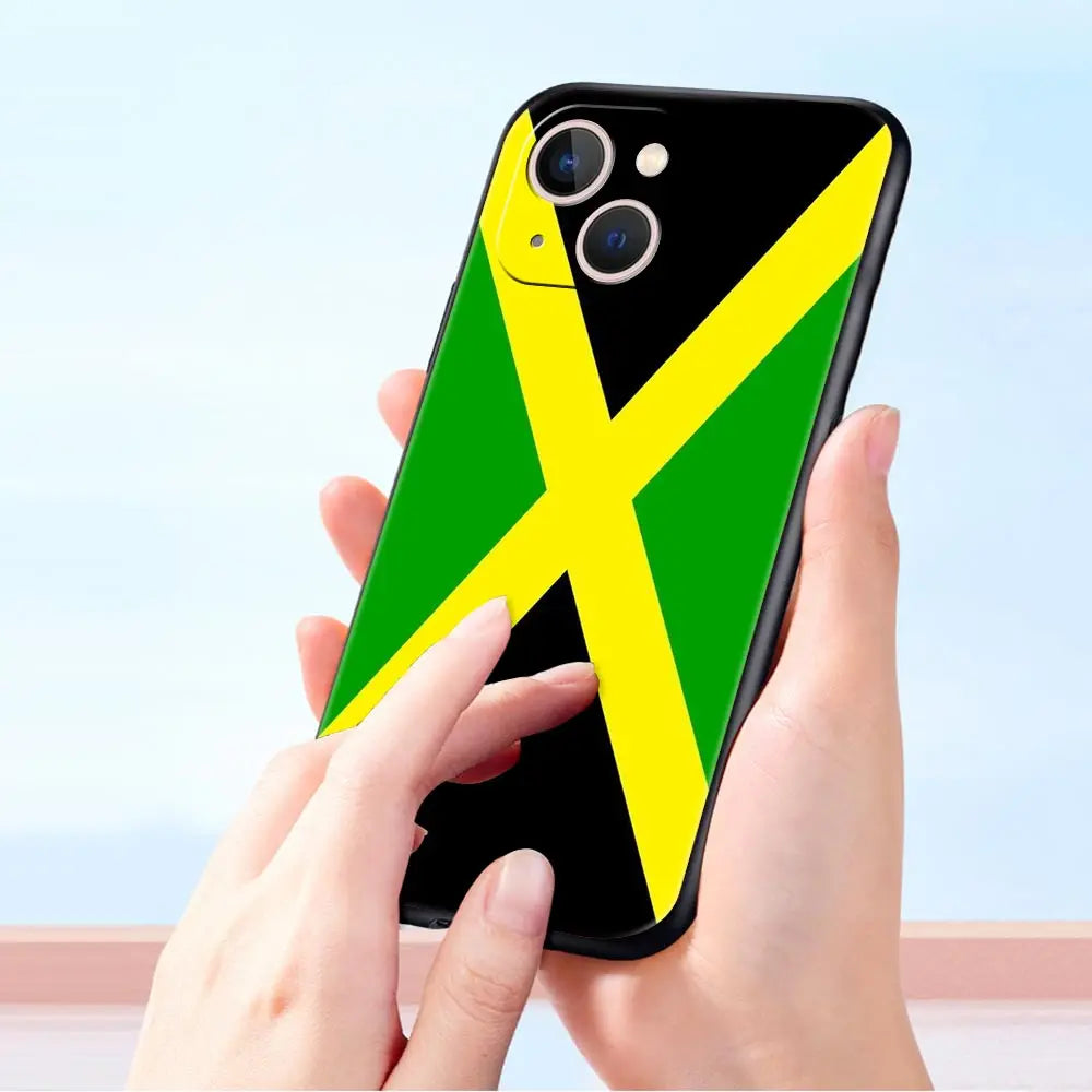 Jamaica National Flag iPhone Case