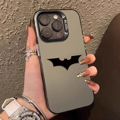Luxury Marvel Batman's Spider-Man Plating Hard Case for iPhone