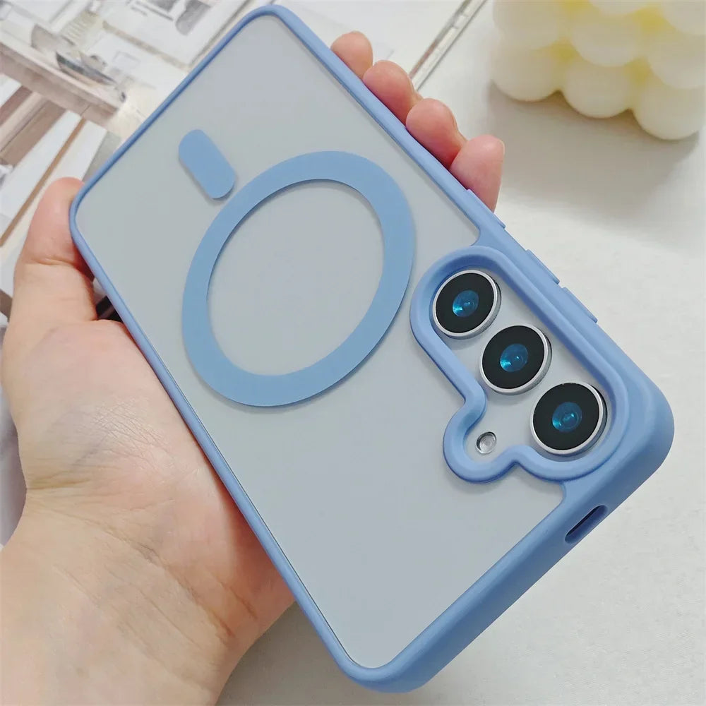 New Frosted Magnetic Samsung Galaxy Phone Case