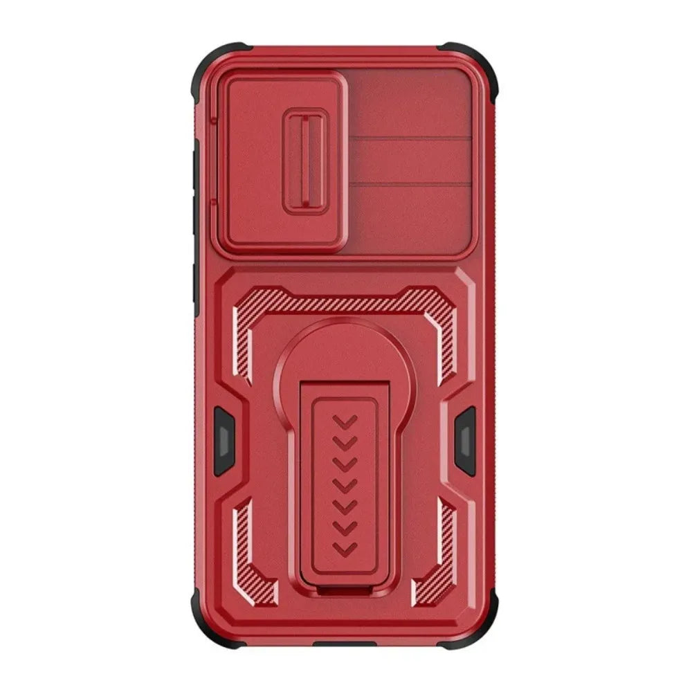 Folding Bracket Heavy Armor Case For Samsung Galaxy