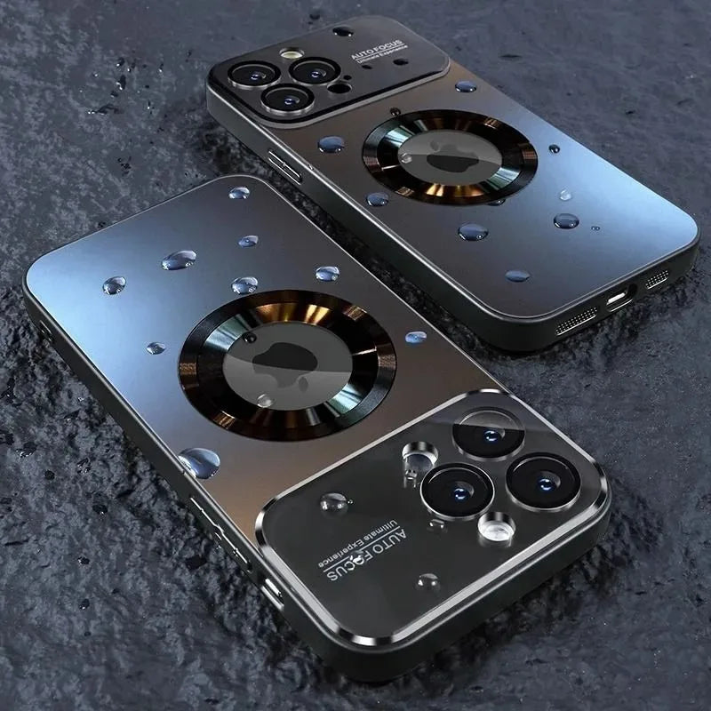 Titanium Metallic Matte Case For iPhone