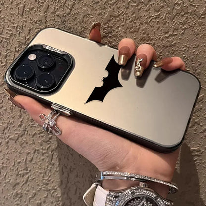 Luxury Marvel Batman's Spider-Man Plating Hard Case for iPhone