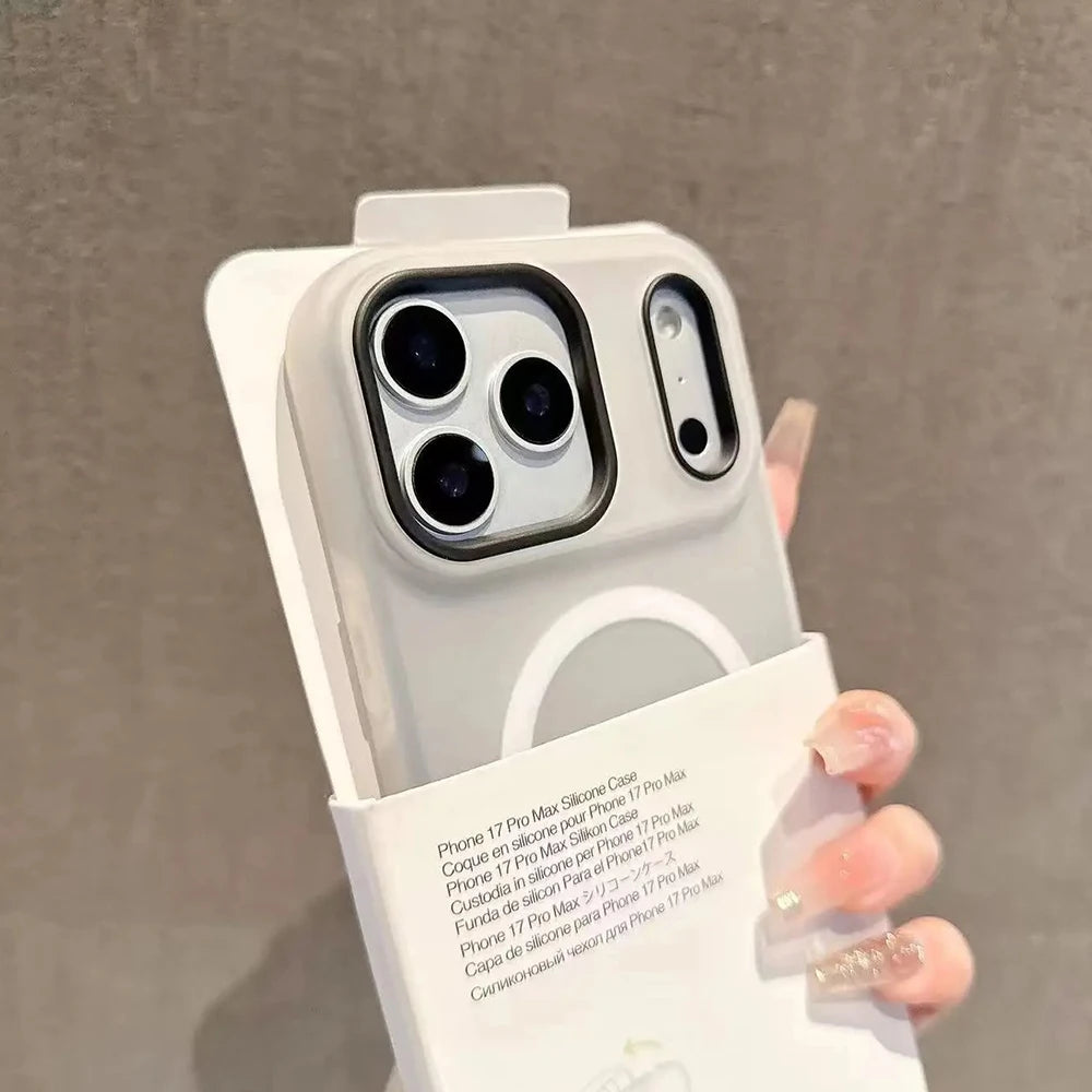 Original Candy Color 2IN1 For MagSafe Wireless Charging iPhone Case
