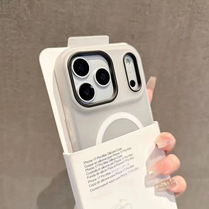 Original Candy Color 2IN1 For MagSafe Wireless Charging iPhone Case