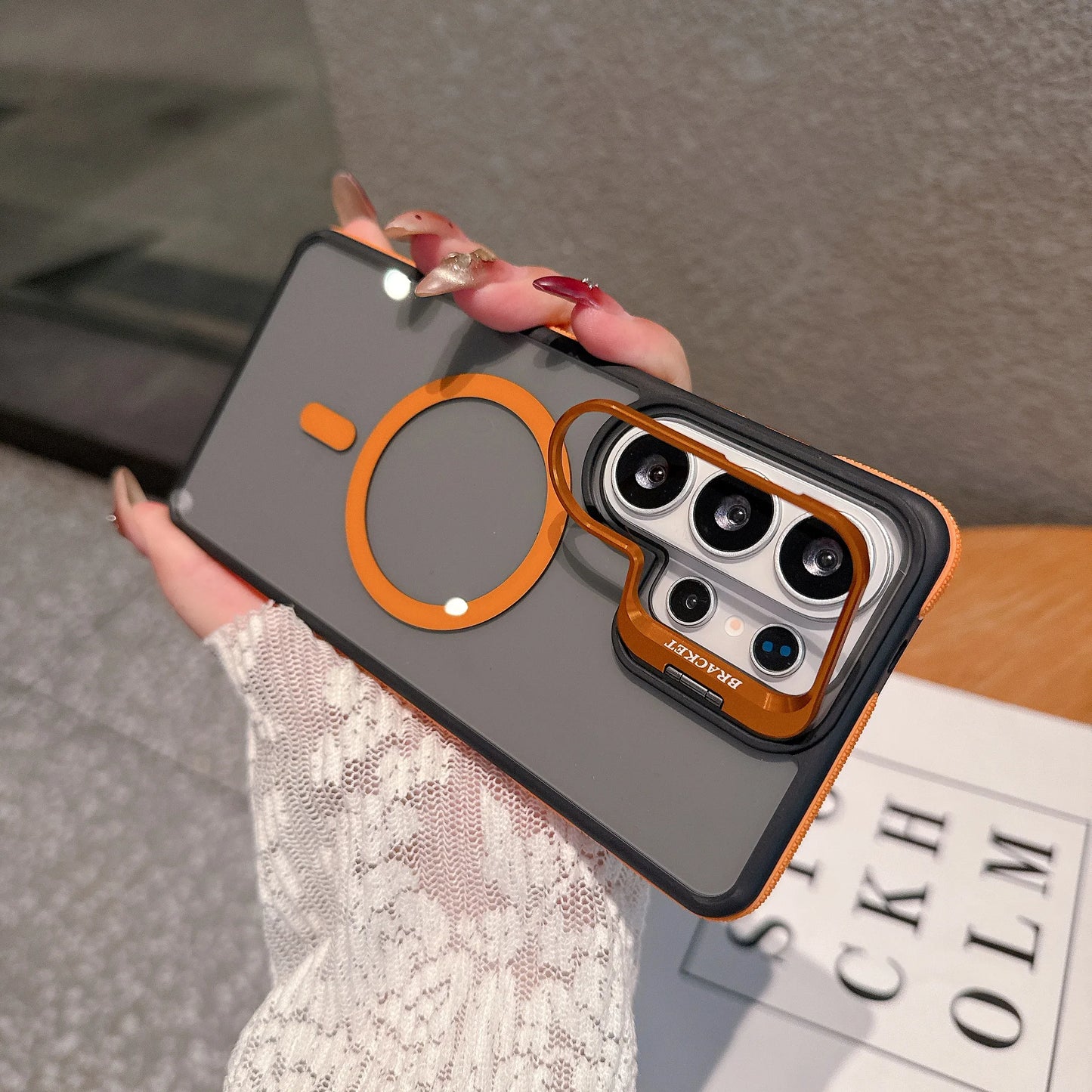 Camera Stand Samsung Galaxy Phone Case