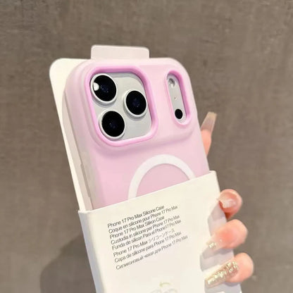 Original Candy Color 2IN1 For MagSafe Wireless Charging iPhone Case