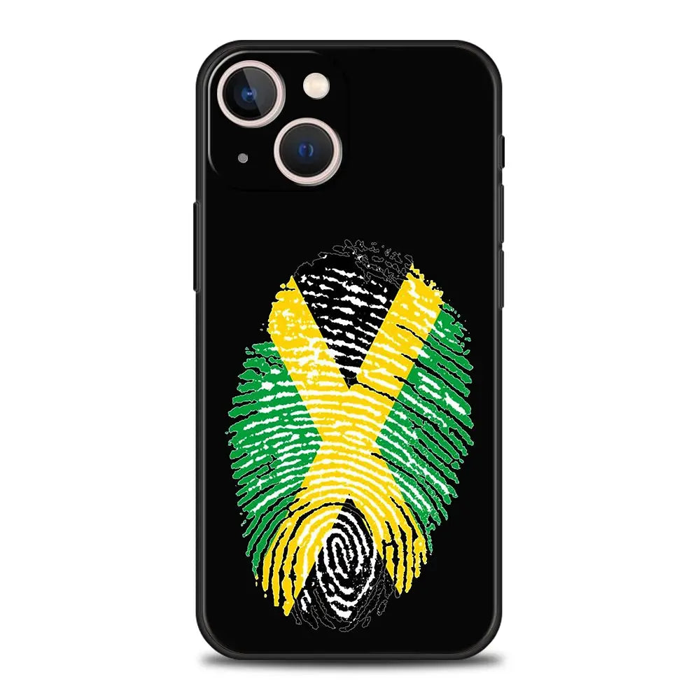 Jamaica National Flag iPhone Case