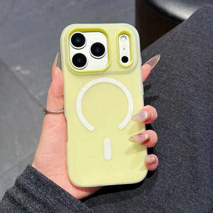 Original Candy Color 2IN1 For MagSafe Wireless Charging iPhone Case
