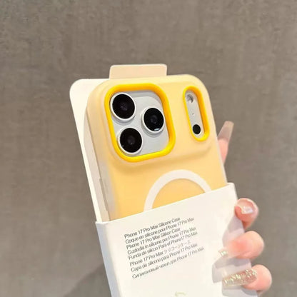 Original Candy Color 2IN1 For MagSafe Wireless Charging iPhone Case