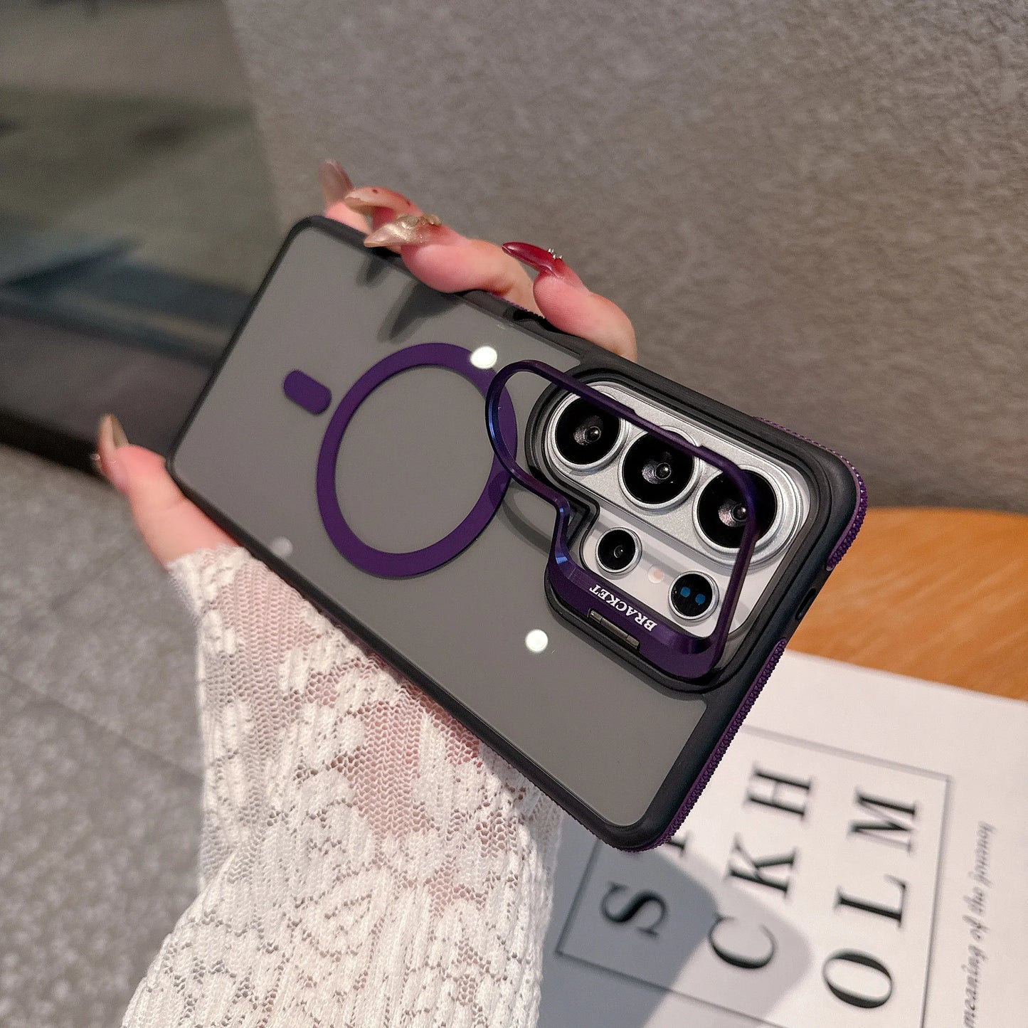 Camera Stand Samsung Galaxy Phone Case