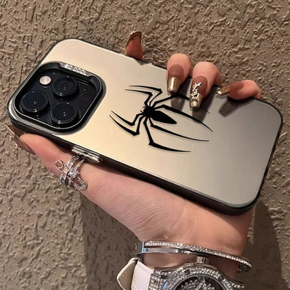 Luxury Marvel Batman's Spider-Man Plating Hard Case for iPhone