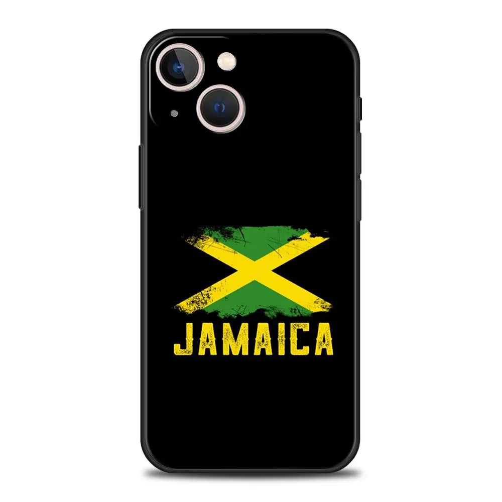 Jamaica National Flag iPhone Case
