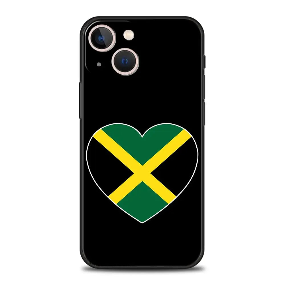Jamaica National Flag iPhone Case