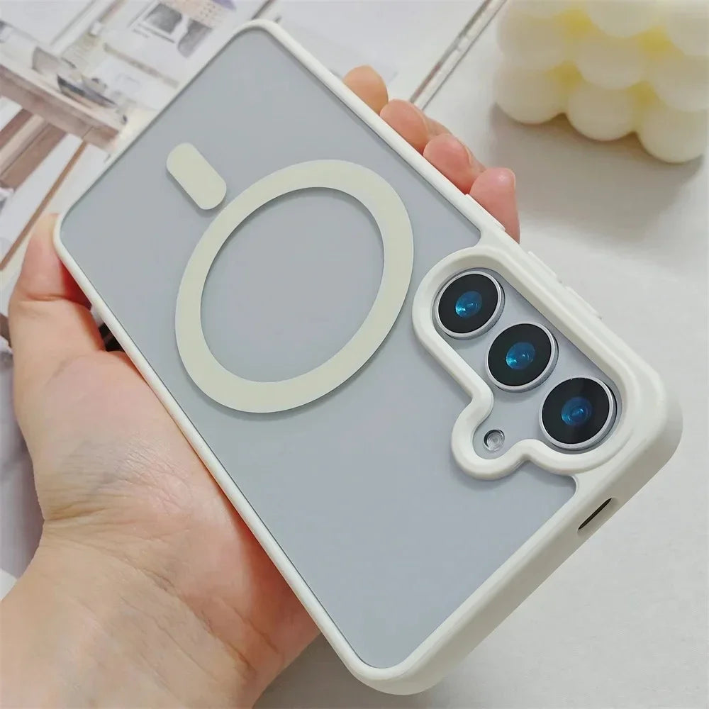 New Frosted Magnetic Samsung Galaxy Phone Case