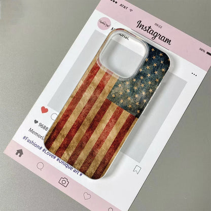 USA & UK Flag iPhone Case