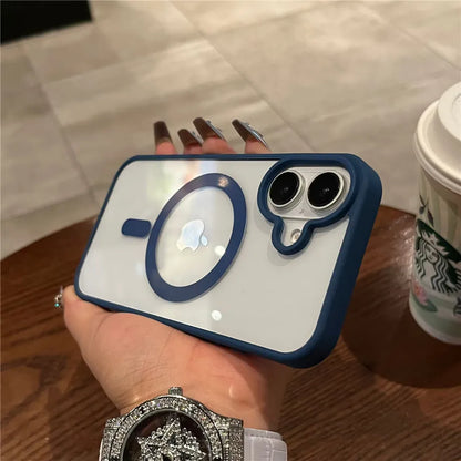 Luxury MagSafe Transparent iPhone Case