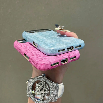Luxury Classic Snake Leather iPhone Case