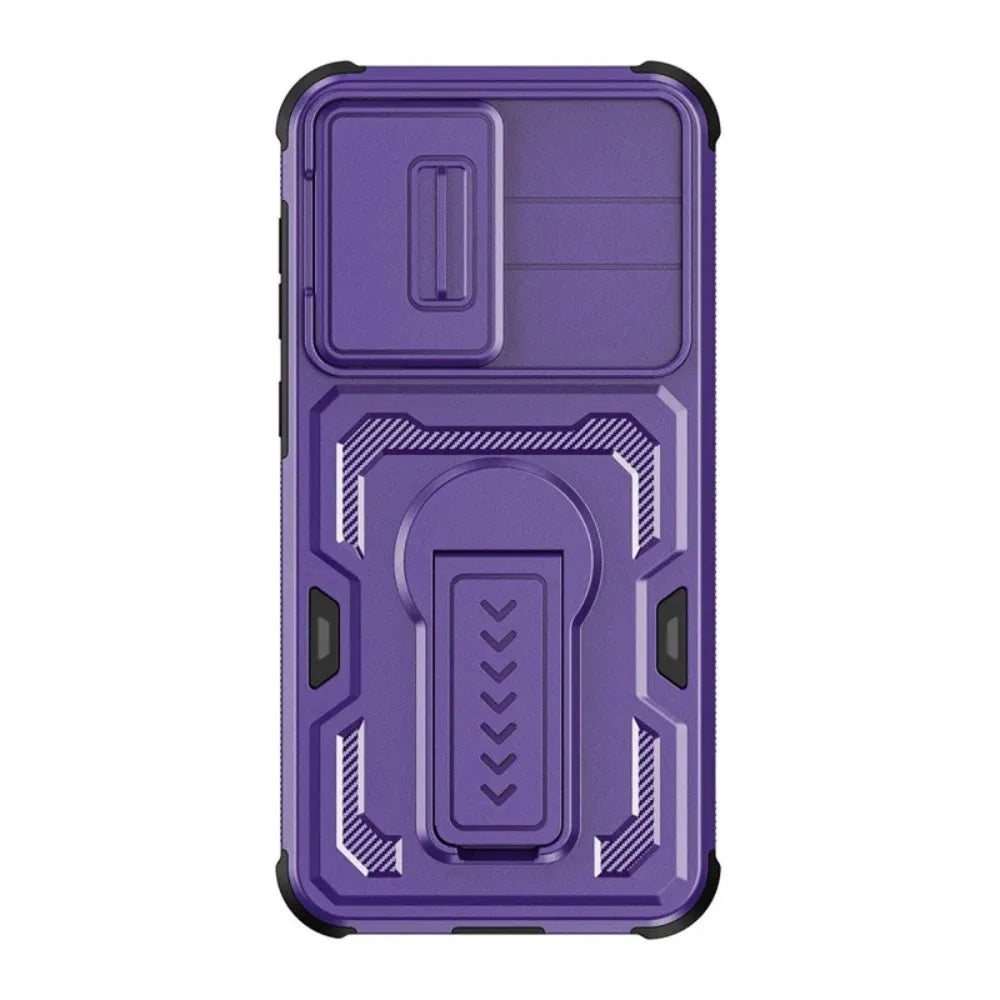 Folding Bracket Heavy Armor Case For Samsung Galaxy