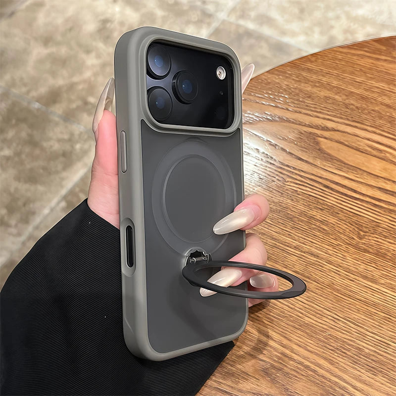 Magsafe Metal Car Holder Ring iPhone Case