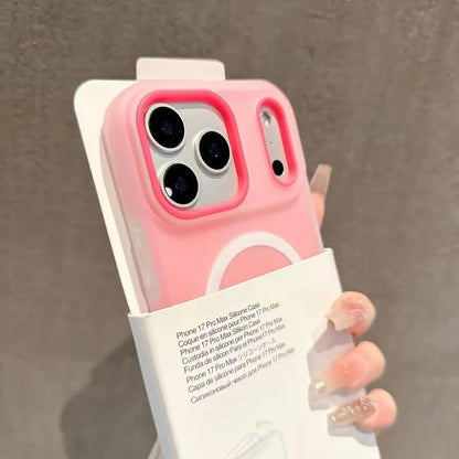 Original Candy Color 2IN1 For MagSafe Wireless Charging iPhone Case